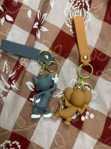 Tom &amp; Jerry Keychain
