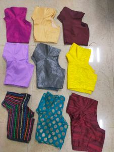 7 Polysilk + 2 Brocade Blouse