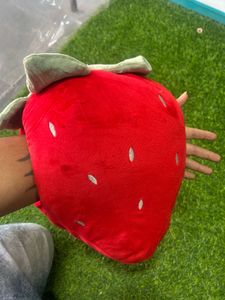 Strawberry Plush Pillow