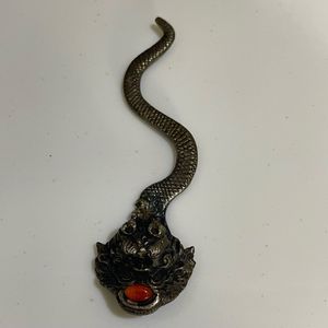 Vintage Dragon Snake Bottle Opener