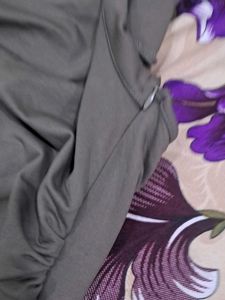 Elegant Gray Casual Dress