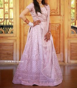 Brand New Pink Bridal Lehenga For Sale