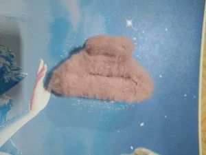 Baby Pinky Puffy Soft Hair Clutch