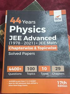 Disha 44years jee Mains And Advanced Pyq Book