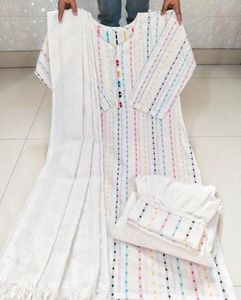 White Kurta Set