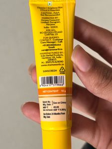 Mamaearth Vitamin C Sunscreen