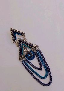 Blue Colour Earrings