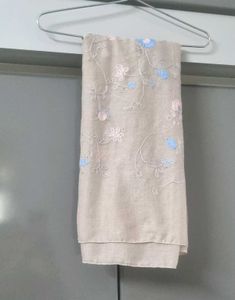 Embroidered Cotton Stole