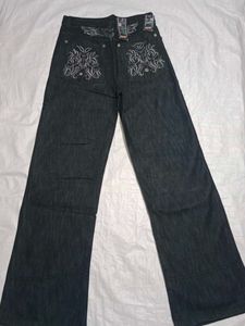 Dark Wash Wide Leg Jeans