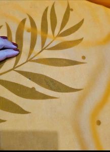 Elegant Orange Saree