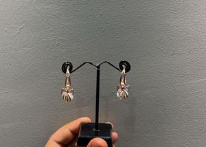 Pearl & Rose Gold Bow Drop Earrings