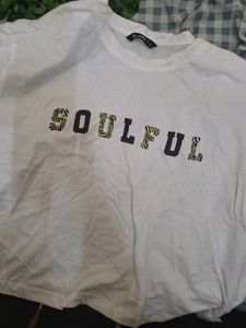 Soulful White T-Shirt