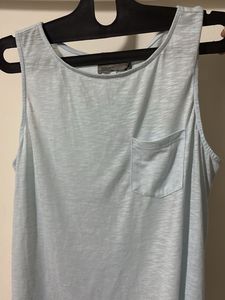 Cute Vero Moda Light Blue Sports Tank Top