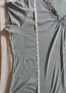 Embellished V-Neck Top