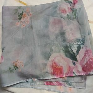 💗 Multicolour Flower Dupatta 💗