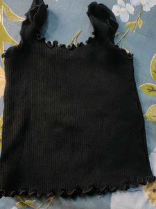 ⛔Sale⛔Ribbed Black Tank Top