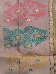 Vintage Tissue Silk Saree - Elegant Design