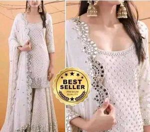 Elegant White Kurta Set