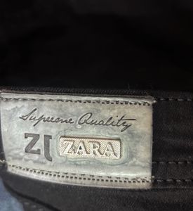 Straight Jet Black Jeans For Women