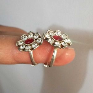 Pure Silver Toe Rings