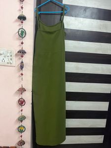 Olive Green Maxi Dress