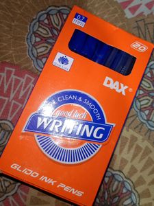 DAX BLUE BALL PEN SET OF 20 PENS