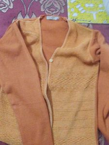 Orange Long Sleeve Top