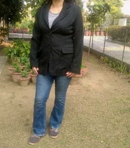 Classic Black Blazer