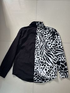 Classy Printed Black Shirt