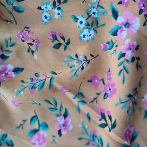 Kids Pretty Floral Print Girls Cotton Shorts