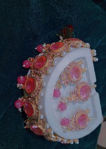 Pink Jewellery Set