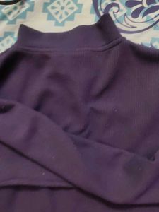 Navy Blue Half Zip Sweater