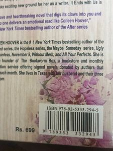 It Ends With Us - Colleen Hoover