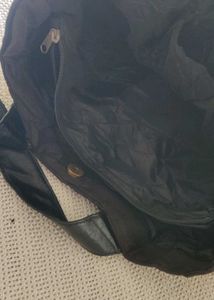 Vintage-Style Buckle Tote Bag