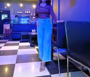 Cutout Brown Top