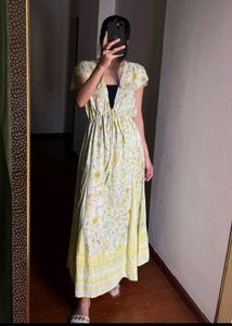 Floral Print Maxi Dress