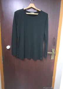 Black Long Sleeve Top