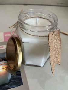 Sandalwood Scented Candle Available 💚