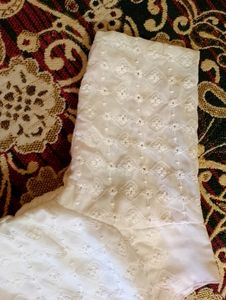 White Cottan Chikankari Kurti