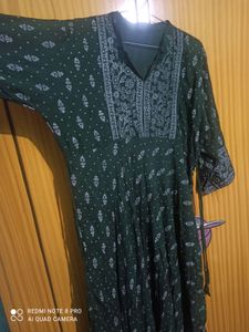 rayon  full length kurti
