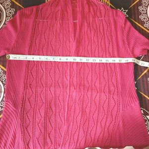 Pink Shrug
