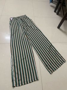 Forever 21 Silk Wide Leg Trouser