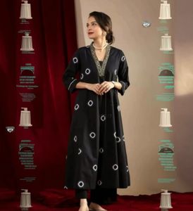 Elegant Black Kurta Set