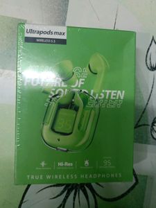Ultra Pods Max Earbuds Transparent Earbud
