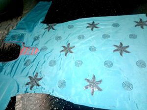 combo satin silk suit