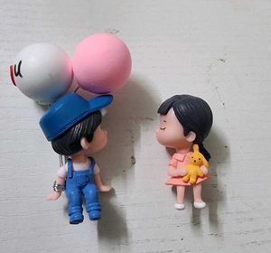 Car Dashboard Accessories Cute Cartoon Couples