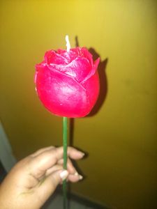 Rose Candle(big) - Romantic Decor