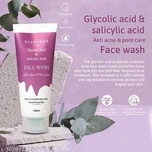 Glycolic &amp; Salicylic Acid Anti Acne Combo ( Face w