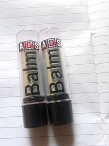 Brand:ADS. 2 Balm Lipstick Pink And Purple