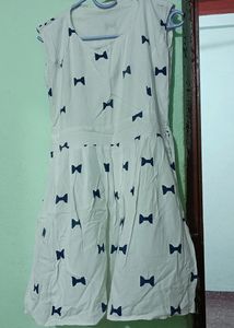 White Colour Frock
